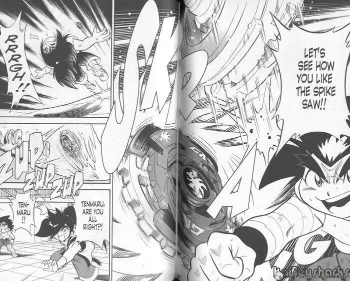 Bakuden Shoot Beyblade Chapter 9.4 13